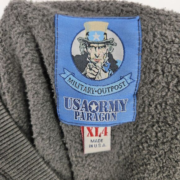 US Army Paragon Sweater Mens XL 4 Long Sleeve Military Outpost Stars Outdoors - Picture 9 of 10